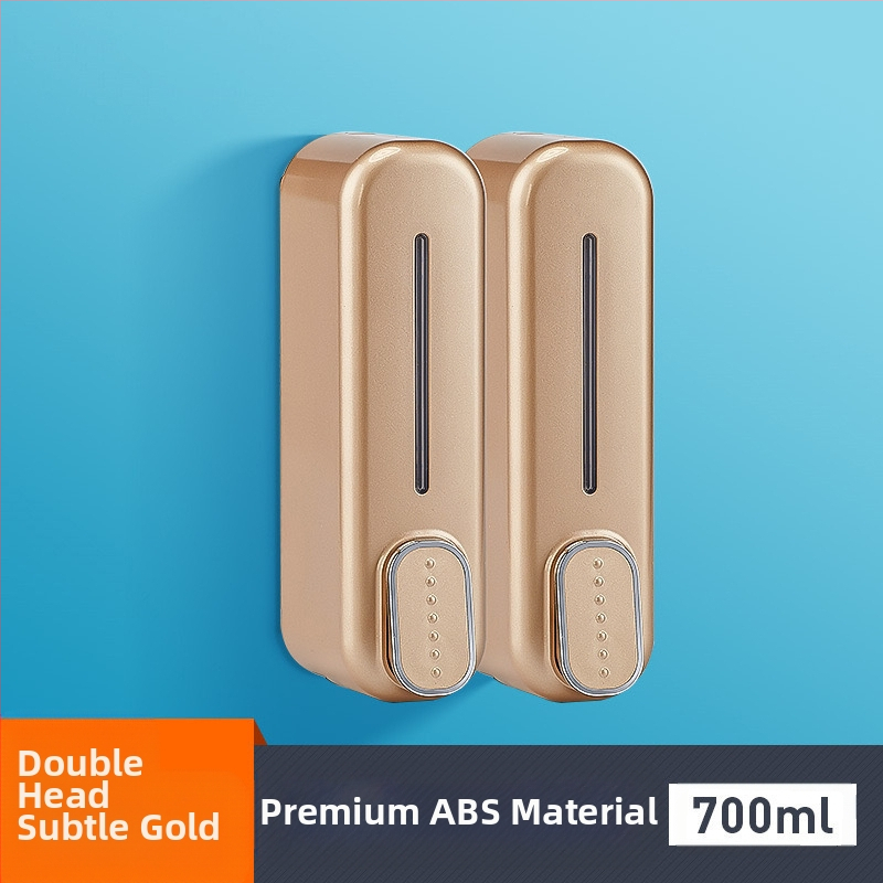 Επιτοίχια χειροκίνητη πρέσα σαπουνιού Ξενοδοχείο σαμπουάν μπάνιου ξενοδοχείου κουτί αφρόλουτρου διασυνοριακής προμήθειας