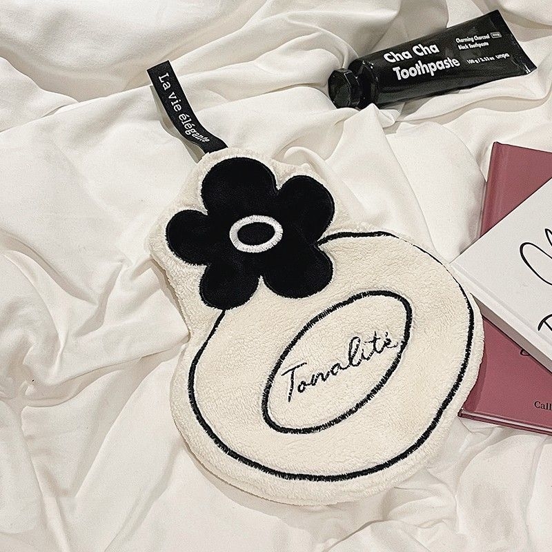 Prancūziško stiliaus pakabinamas sugeriantis sutirštintas mielas kūrybingas virtuvinis rankšluostis, koralų vilnos, populiarus mažas rankšluosčių įvyniojimas