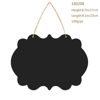 sandėlyje dvipusė juodos lentos pakabukas rankdarbiai kūrybinė lenta logotipas namų dekoravimas durų sąrašas „pasidaryk pats“ skelbimų lenta