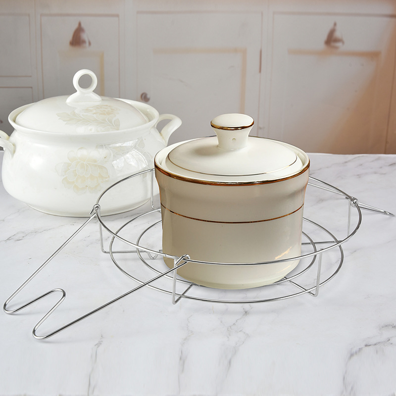 Amazon rozsdamentes acél konzervtartó, többfunkciós konyhai csipesz, tejesüveg hőszigetelő csipesz, gőzölős konzervtartó