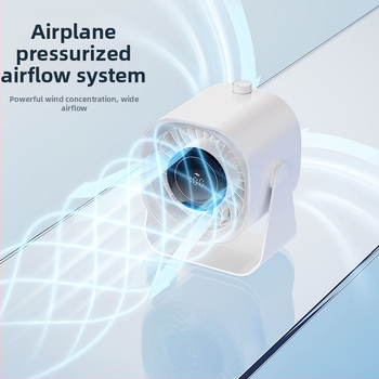 Weile Star 25 νέος επιτραπέζιος ανεμιστήρας έξυπνος ψηφιακής οθόνης μικρός ανεμιστήρας 100 ατέρμονος επιτραπέζιος ανεμιστήρας διπλής χρήσης τοίχου