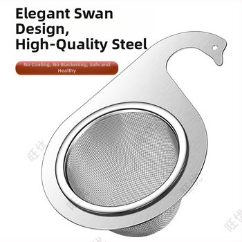 Virtuvės kriauklės specialus „Swan“ išleidimo krepšelis iš nerūdijančio plieno išleidimo stovas šlapiam ir sausam atskyrimui skirtas filtro krepšelis