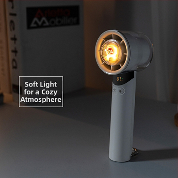 2025 Νέος φορητός ανεμιστήρας υψηλής ταχύτητας ψυχρής συμπίεσης εξωτερικού χώρου, μακράς διαρκείας, φορητός επαναφορτιζόμενος μικρός ανεμιστήρας κινουμένων σχεδίων