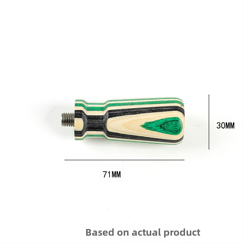 Itaalia kohvi põhjatu käepide pähklipuu käepide metallkäepide modifitseeritud tarvikud M10