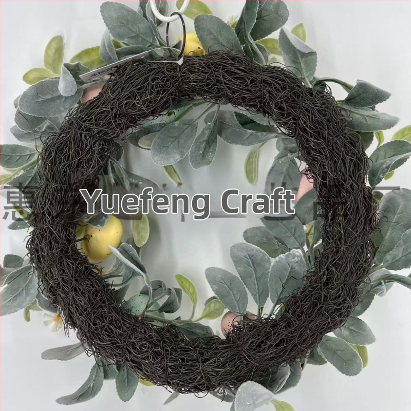 2025 Трансгранични Amazon Нови Великденски Декорации Великденски Яйчен Венец Висяща Декорация Хотел Дом Стенен Окачване