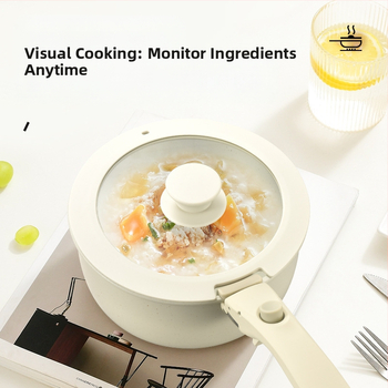 Αφαιρούμενο κεραμικό αντικολλητικό τηγάνι υψηλής ποιότητας, κοστούμι κουζίνας Maifan Stone, επαγωγική κουζίνα, εστία αερίου, Wok με επίπεδη βάση, γενικής χρήσης