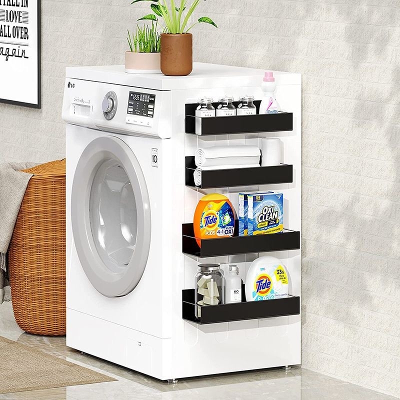 Πλαϊνή θήκη αποθήκευσης ψυγείου για διασυνοριακή χρήση, επιτοίχια βάση καρυκευμάτων, μαγνητική θήκη καρυκευμάτων, θήκη αποθήκευσης ψυγείου