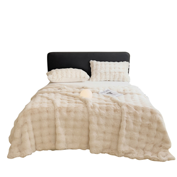 Uus renderdusvärv suur mulljänese plush-tekk majapidamisvoodipesu multifunktsionaalne tekk pehme ja mugav diivanitekk