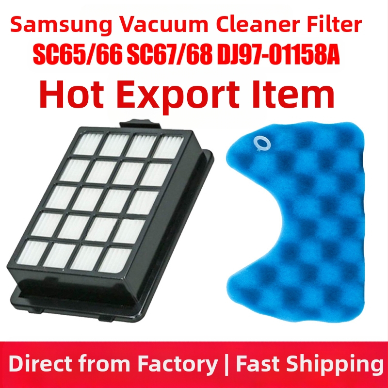 Vhodné pre filter vysávača Samsung SC65/66 SC67/68 DJ97-01158A, filter, bavlnený filter, príslušenstvo