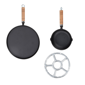 Τηγάνι Αντικολλητικό τηγάνι από χυτοσίδηρο Ταψί για τηγανίτες Χειροκίνητο ταψί για τηγανίτες Σιδερένια πλάκα Πλάκα για κατοικίδια Σίδερο Τηγάνι για κατοικίδια Χωρίς επίστρωση Οικιακή χρήση