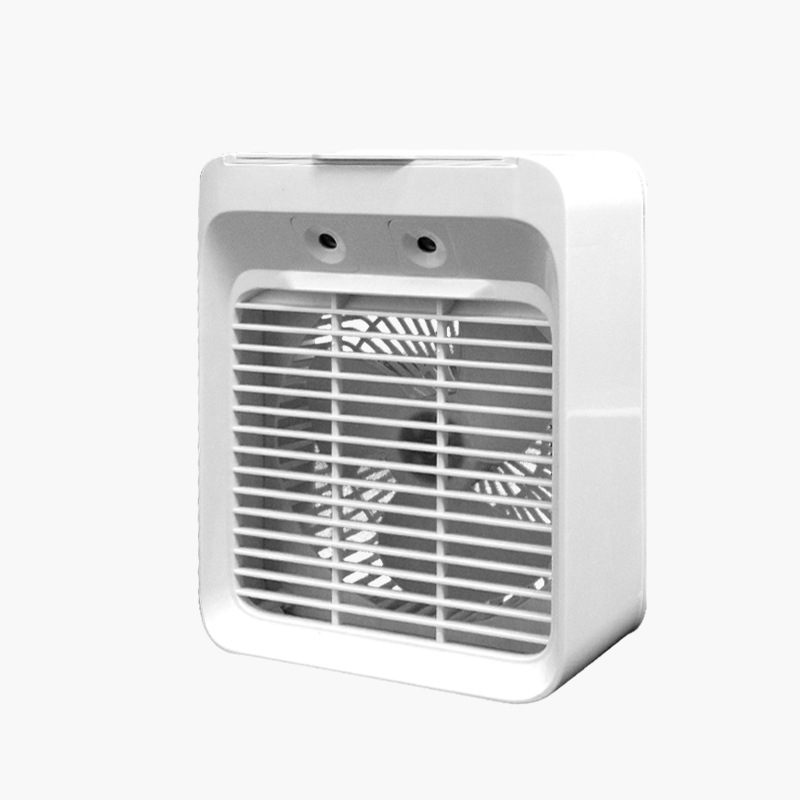 Mini õhujahuti väike elektriline ventilaator konditsioneer ventilaator jahutus niisutaja üliõpilaskodu kontor USB laadimisega väike ventilaator