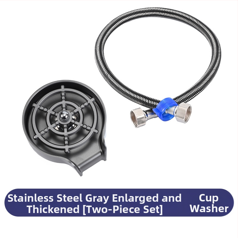 Háztartási rozsdamentes acél nagynyomású csészemosó konyhai mosogató kereskedelmi bár automata mosócsésze műtárgy ABS műanyag