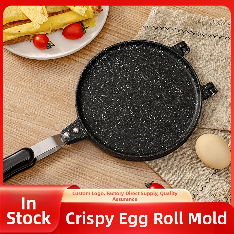 Torto forma Buitinė apvali traškumo kepimo mašina Dujinė dvipusė skarda Kepimo įrankiai Sausainių užkandžių suktinukas Kiaušinių suktinukų forma