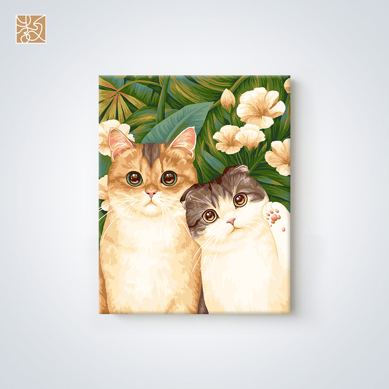 Digitaalse õlimaali hulgimüügi koolituskursus, maalimise õppimine, käsitsi täitmine, õlimaali õpetamine, maastikumaal 4050 sisemise raamiga