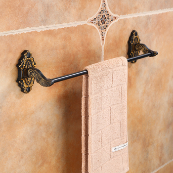 Euroopa stiilis retro tualettruumi vannitoa seinale kinnitatav rätikuriiul metallist alumiiniumist barokkstiilis loominguline ühepoolne rätik