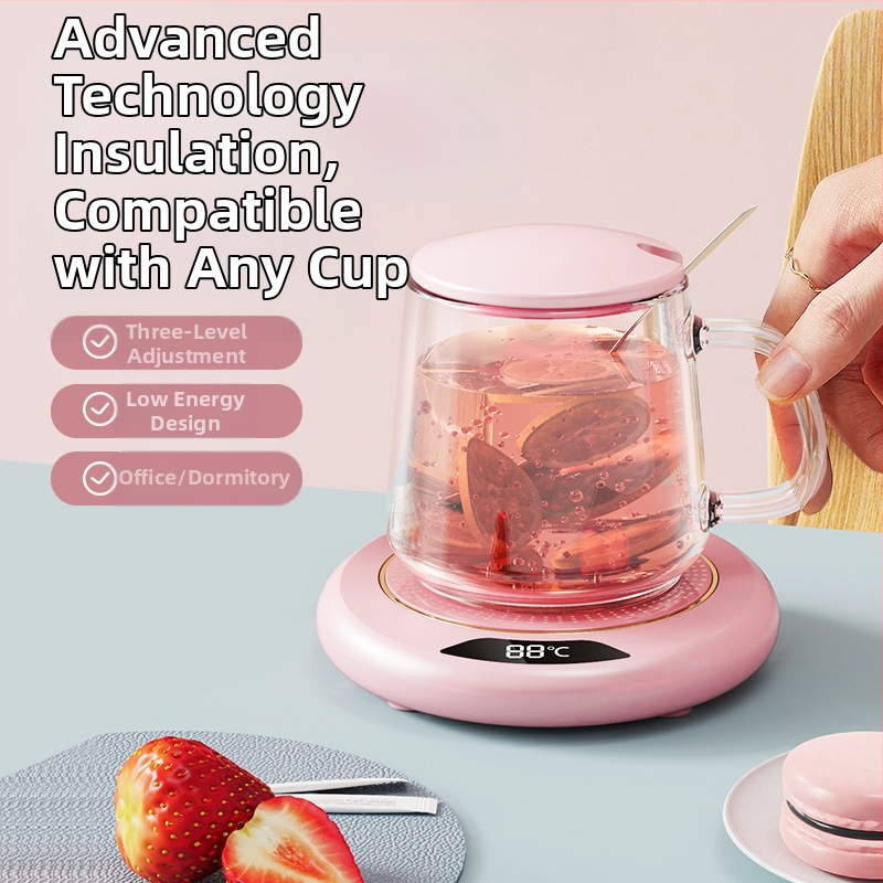 Трансгранични производители на подложки за чаши с постоянна температура, интелигентни битови изолационни подложки с тристепенно регулиране, 55-градусови нагревателни подложки с постоянна температура