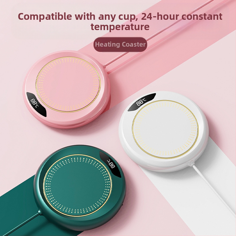 Трансгранични производители на подложки за чаши с постоянна температура, интелигентни битови изолационни подложки с тристепенно регулиране, 55-градусови нагревателни подложки с постоянна температура