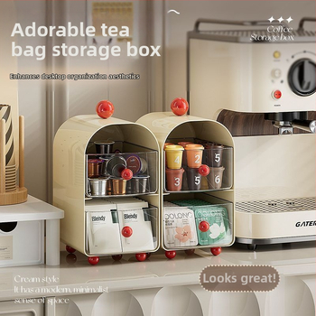 Buitinė kūrybinė laikymo arbata Paprasta laikymo dėžutė Kavos laikymo lentynėlė Įvairūs baro biuro darbalaukio arbata