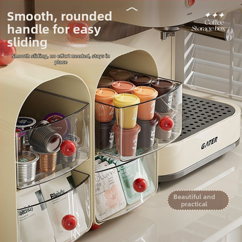 Οικιακή Δημιουργική Αποθήκευση Τσαγιού Απλό Κουτί Αποθήκευσης Ράφι Αποθήκευσης Καφέ Διάφορα Μπαρ Γραφείο Επιτραπέζιο Τσάι