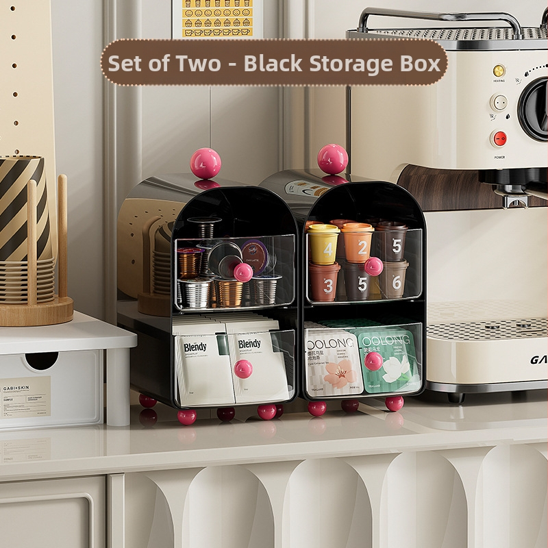 Buitinė kūrybinė laikymo arbata Paprasta laikymo dėžutė Kavos laikymo lentynėlė Įvairūs baro biuro darbalaukio arbata