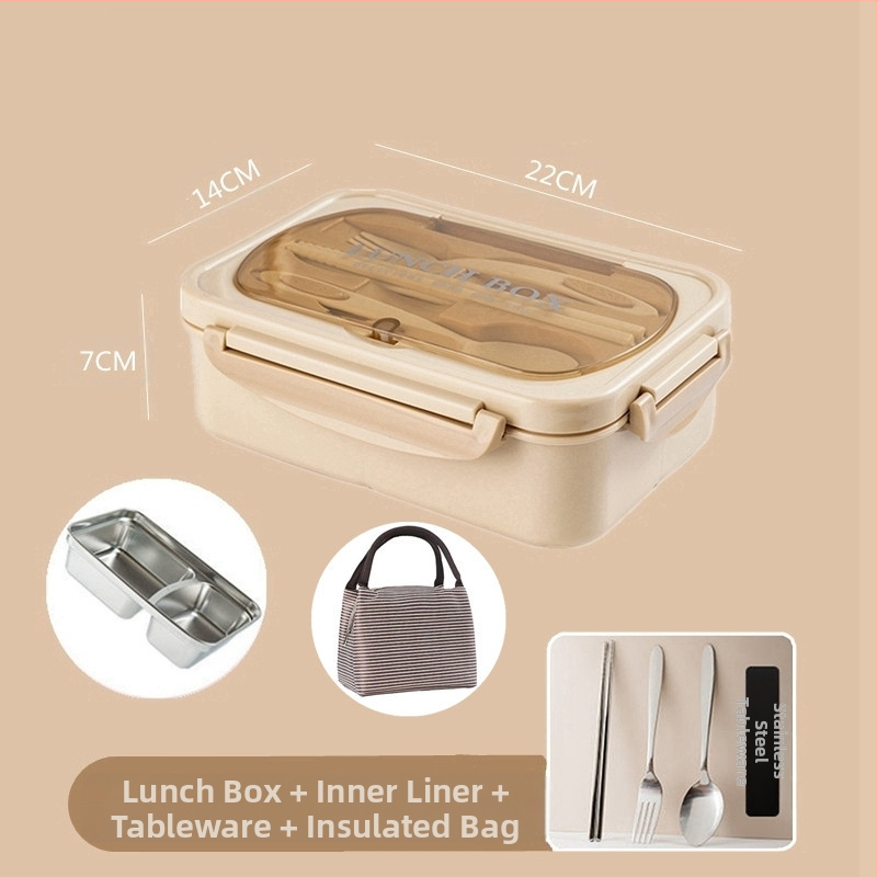 304 roostevabast terasest isoleeritud õpilaste lõunasöögikarp tööle kaasaskantav suletud võrega bento-karbi lõunasöögikarp logoga trükkimisega