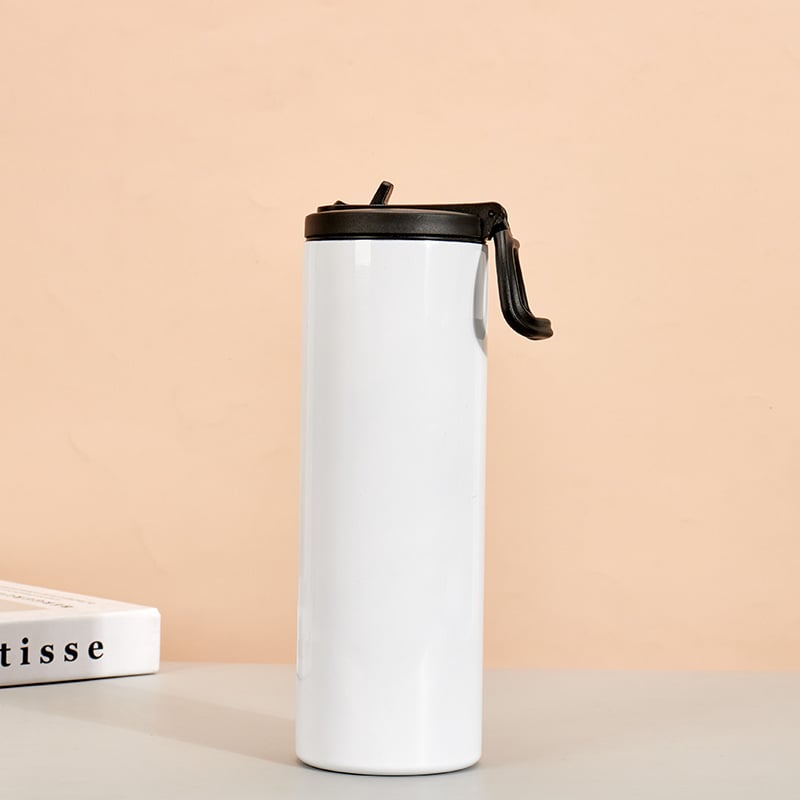 Трансгранична сублимация права права чаша външна преносима дръжка спортна бутилка за вода голяма уста кола езда космическа тенджера