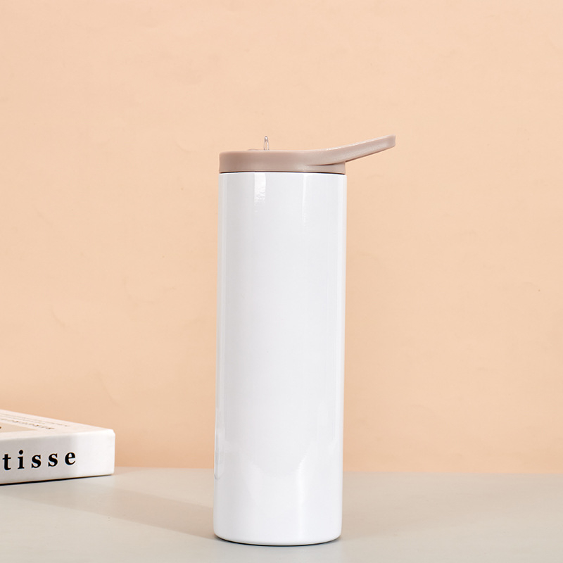 Трансгранична сублимация права права чаша външна преносима дръжка спортна бутилка за вода голяма уста кола езда космическа тенджера