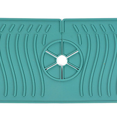 Silikoonist äravoolumatt, köögisegisti pritsmekindel matt, multifunktsionaalne valamu äravoolu tööpinnale, pritsmekindel artefakt