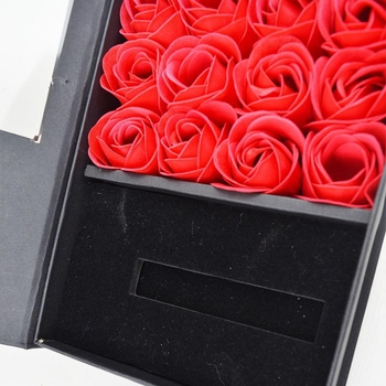 Tulemasina kinkekarp loominguline flip seebilill 12 roosi valentinipäeva tulemasinakarp hulgimüük