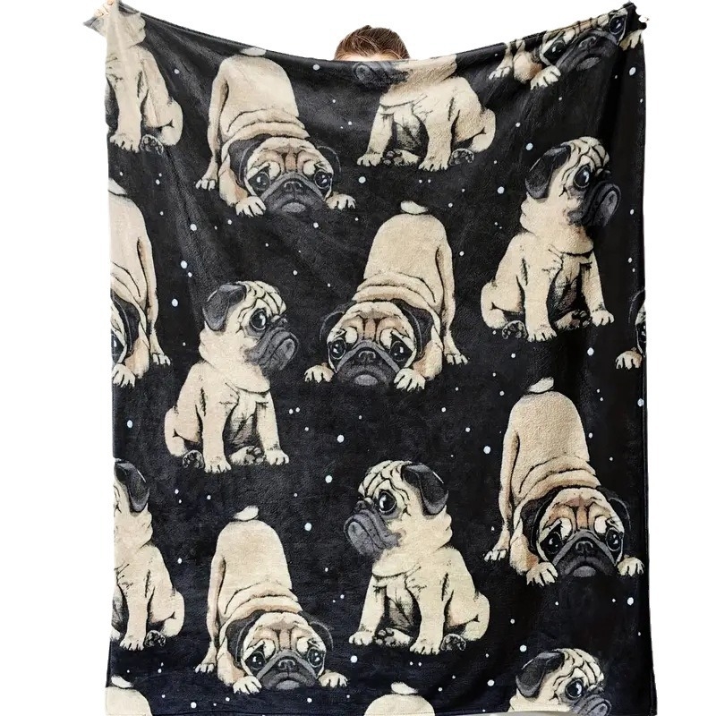 Pătură minunată cu imprimeu, pătură moale și călduroasă pentru toate anotimpurile, pătură cadou universală