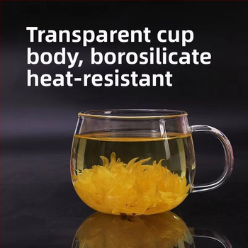 Stiklinis puodelis arbatos puodelis su dangteliu, karščiui atsparus arbatos vandens atskyrimas, namų apyvokos reikmenys, vyriški ir moteriški permatomi filtro arbatos puodeliai
