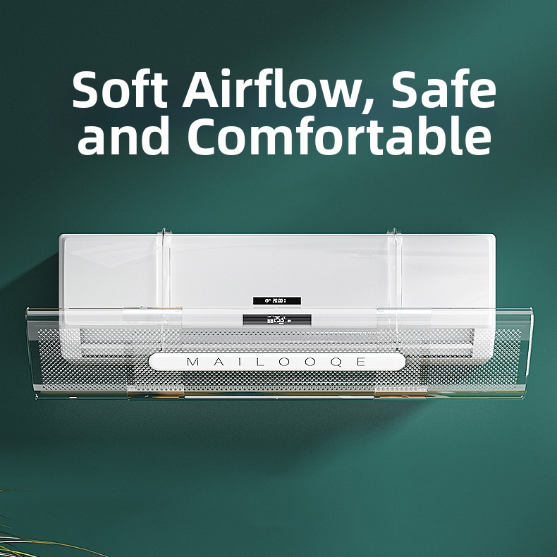 Фабрично директно захранване за климатик, ветроустойчив дефлектор, предпазител за бебета, против директно духане, ветроустойчив дефлектор