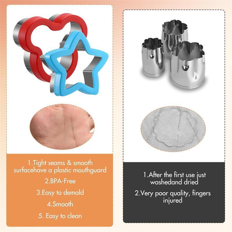 Ανοξείδωτο χάλυβα 33 τεμάχια μούχλα σάντουιτς λαχανικών και φρούτων μούχλα εκτύπωσης εργαλεία ψησίματος μούχλα ανάγλυφης χριστουγεννιάτικης μπισκότης