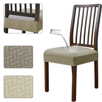 Amazoni piiriülene žakaarmadratsiga T-kujuline veekindel triibuline võre kahekordne elastne toolikate elastne taburetikate istmepinnale sularahaekspediitor