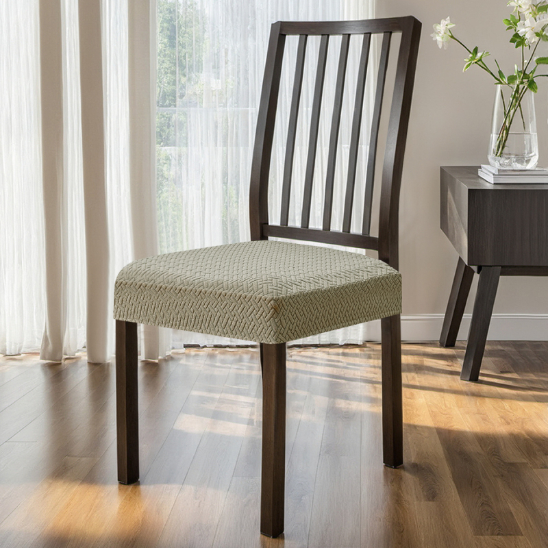 Amazoni piiriülene žakaarmadratsiga T-kujuline veekindel triibuline võre kahekordne elastne toolikate elastne taburetikate istmepinnale sularahaekspediitor