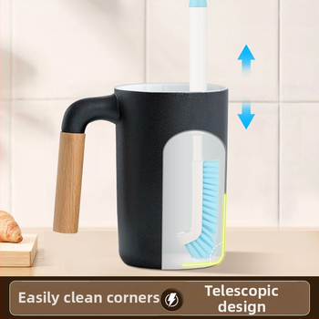 Βούρτσα ενυδρείου χωρίς νεκρή γωνία, βούρτσα ξυσίματος φυκιών με μακριά λαβή, βούρτσα αφαίρεσης φυκιών με μακριά λαβή, ειδική βούρτσα αφαίρεσης φυκιών για γυάλινα αντικείμενα