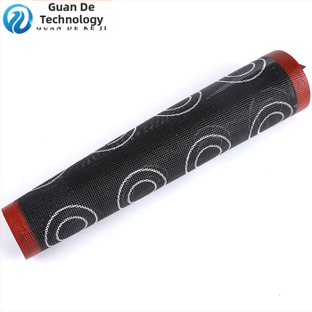 Amazon Αντικολλητικό κοίλο χαλάκι ψησίματος Μπισκότα ψησίματος Ψωμί φουσκωτού ψωμιού Αναπνεύσιμο κοίλο χαλάκι ψησίματος σιλικόνης από γυάλινες ίνες