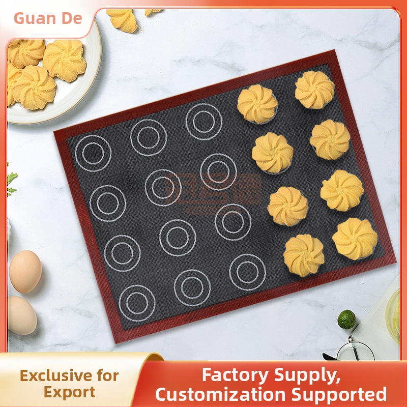Amazon Незалепваща куха подложка за печене на бисквити, пуф хляб, дишаща силиконова куха подложка за печене от стъклени влакна