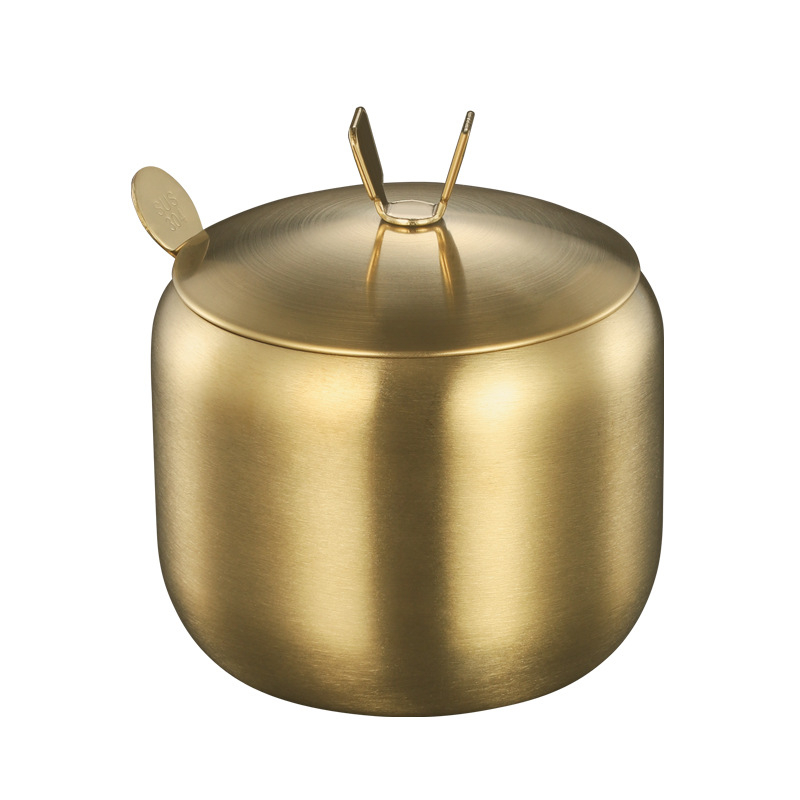 Prieskonių bakas virtuvei, buitiniam naudojimui, 304 nerūdijančio plieno prieskonių bakas, vieno komercinio restorano čili aliejaus bakas, druskos bakas, prieskonių dėžutė