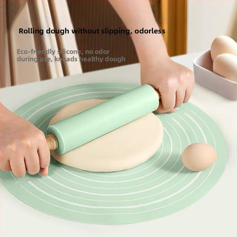 Силиконова точилка за готвене и печене, средна точилка за месене, костюм за печене, точилка за месене, костюм за подложка за месене