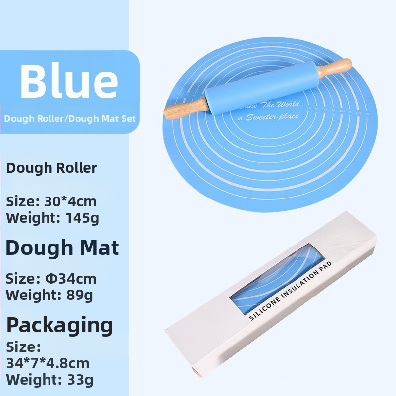 Силиконова точилка за готвене и печене, средна точилка за месене, костюм за печене, точилка за месене, костюм за подложка за месене