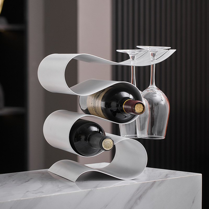 Punase veini riiuli kaunistused, kerged luksuslikud, lihtsad ja moodsad puhvetkapid, veinipudelite hoiustamise kaunistused, tipptasemel veini riiul, tasuta saatmine