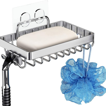 Stojan na mydlo z nehrdzavejúcej ocele 304, bez dierovačov, bezstopový podnos, nástenný jednovrstvový stojan na mydlo do kúpeľne, dropshipping