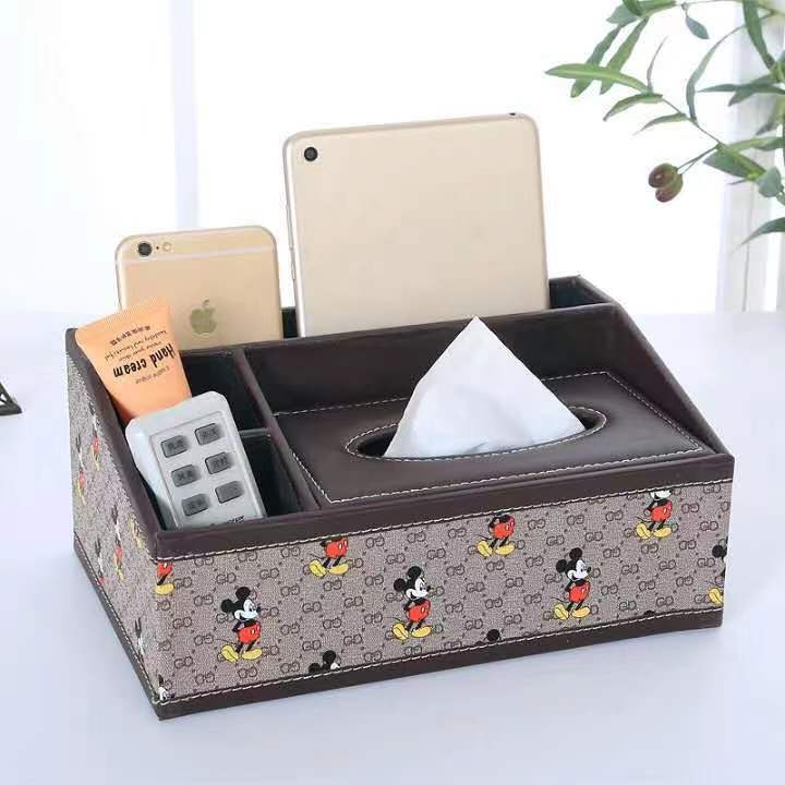 Daugiafunkcinė servetėlių dėžutė, popierinė dėžutė, kavos staliukas, svetainės nuotolinio valdymo pulto laikymo dėžutė, buitinė servetėlių popierinė dėžutė, paprasta, miela