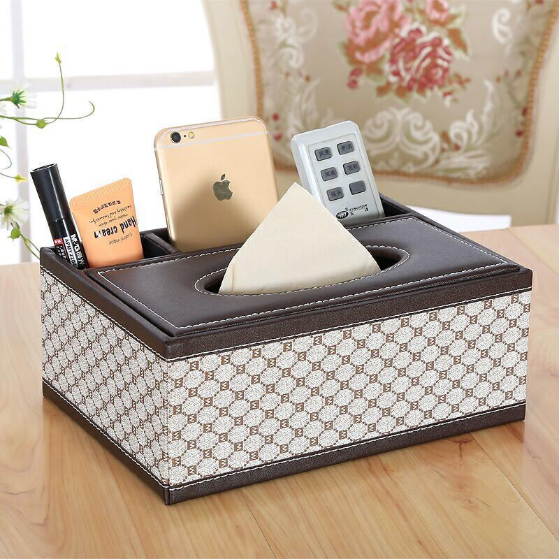 Daugiafunkcinė servetėlių dėžutė, popierinė dėžutė, kavos staliukas, svetainės nuotolinio valdymo pulto laikymo dėžutė, buitinė servetėlių popierinė dėžutė, paprasta, miela