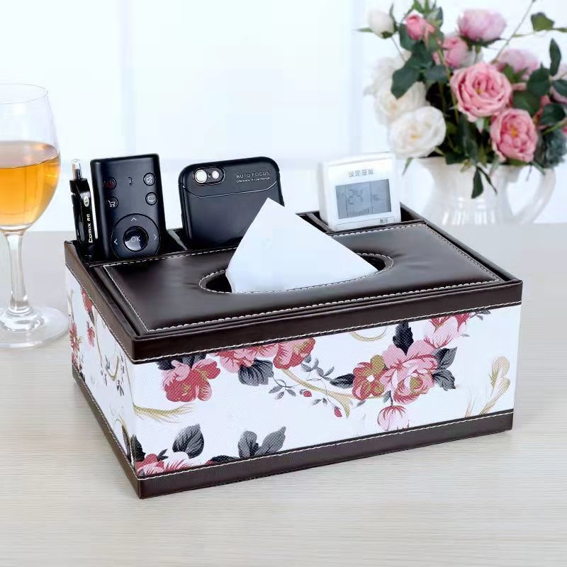 Daugiafunkcinė servetėlių dėžutė, popierinė dėžutė, kavos staliukas, svetainės nuotolinio valdymo pulto laikymo dėžutė, buitinė servetėlių popierinė dėžutė, paprasta, miela