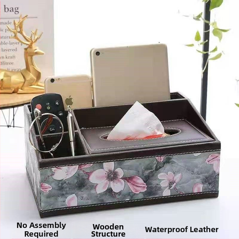 Daugiafunkcinė servetėlių dėžutė, popierinė dėžutė, kavos staliukas, svetainės nuotolinio valdymo pulto laikymo dėžutė, buitinė servetėlių popierinė dėžutė, paprasta, miela