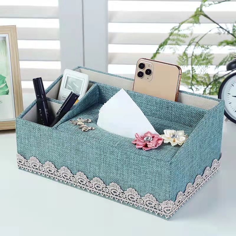 Daugiafunkcinė servetėlių dėžutė, popierinė dėžutė, kavos staliukas, svetainės nuotolinio valdymo pulto laikymo dėžutė, buitinė servetėlių popierinė dėžutė, paprasta, miela