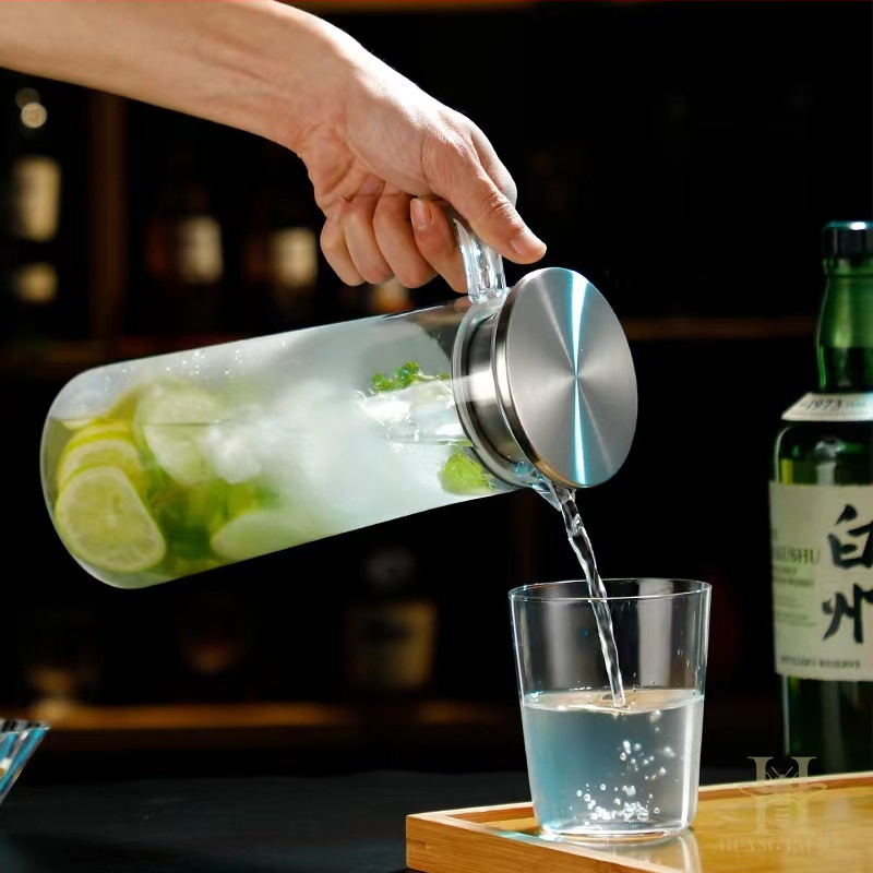 Акрилна пластмасова студена кана за ресторант, кана за ресторант, бар, кана за бира, цветен чайник, декантер, компютърна кана за сок