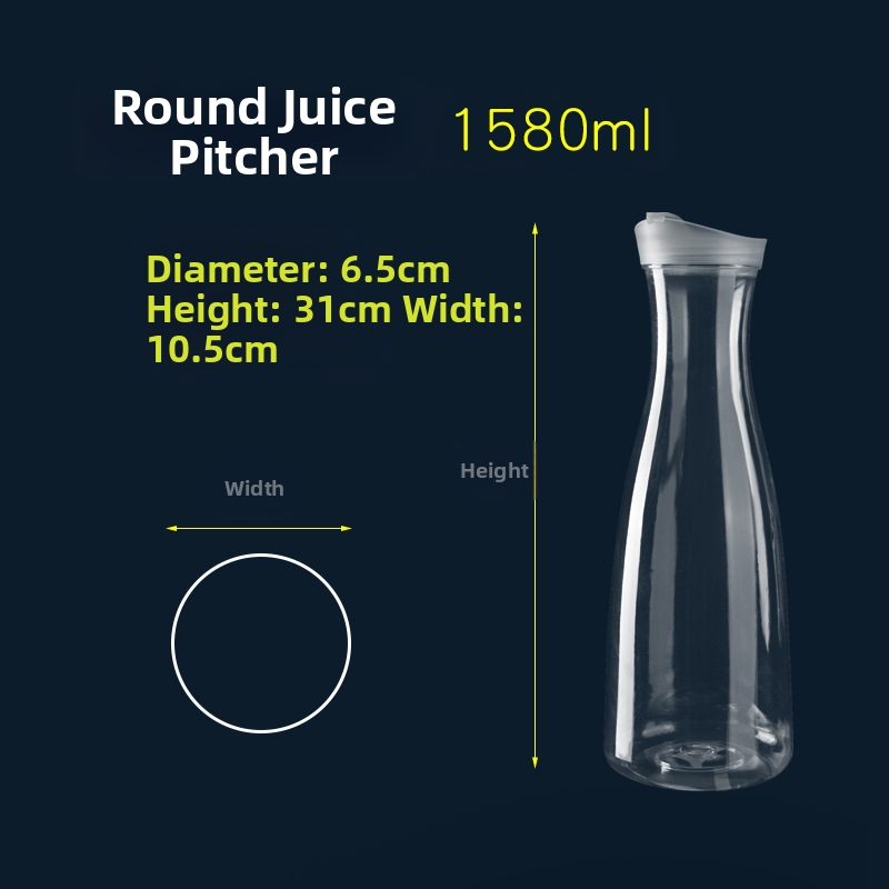 Ακρυλικό πλαστικό κρύο βραστήρα εστιατόριο βραστήρα εστιατόριο μπαρ μπύρα γλάστρα λουλούδι τσαγιέρα καράφα PC χυμός δοχείο